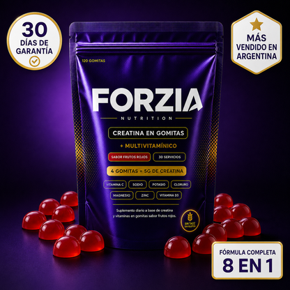 Creatina Y Multivitamínico En Gomitas
