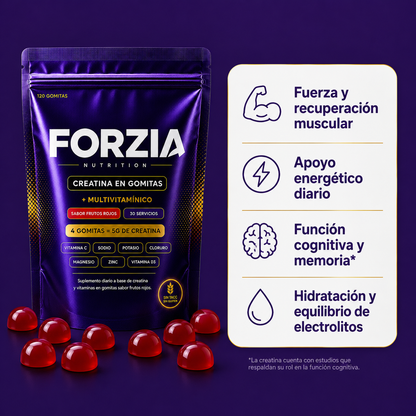 Creatina Y Multivitamínico En Gomitas